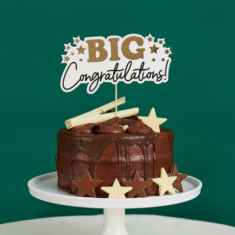 Big Congratulations Cake topper