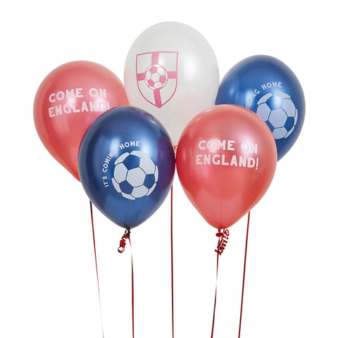 Come on England Latex 12" Balloons 5 pack