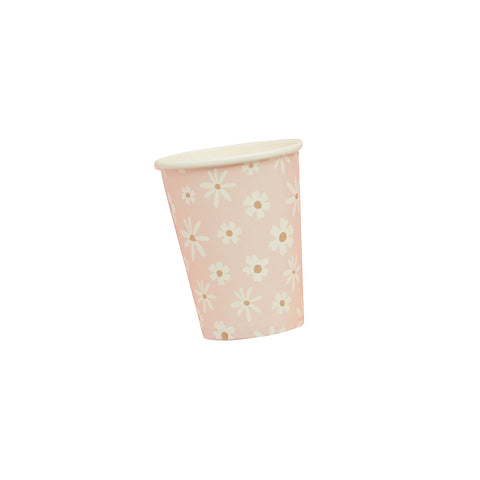 Daisy Paper Cups 8 Pack