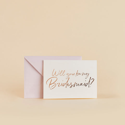 5 Will You Be My Bridesmaid Cards