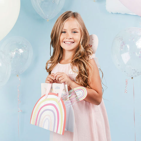 5 Rainbow Party Bags