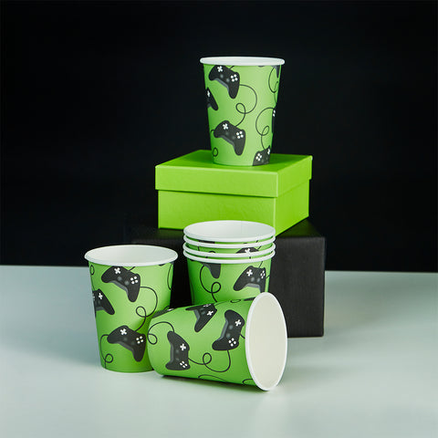 8 Game Controller Paper Cups