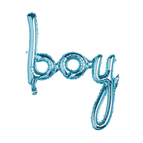 Blue Boy Balloon