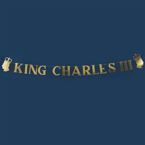 King Charles III Banner 2m