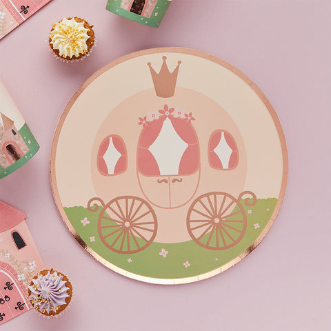 8 Carriage Paper Plates