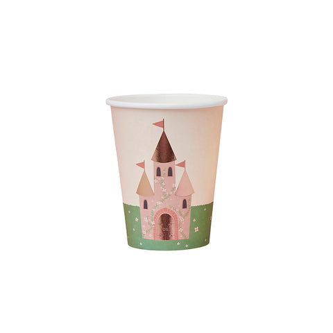 8 Castle Paper Cups