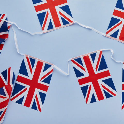Union Jack Polyester Bunting 10m