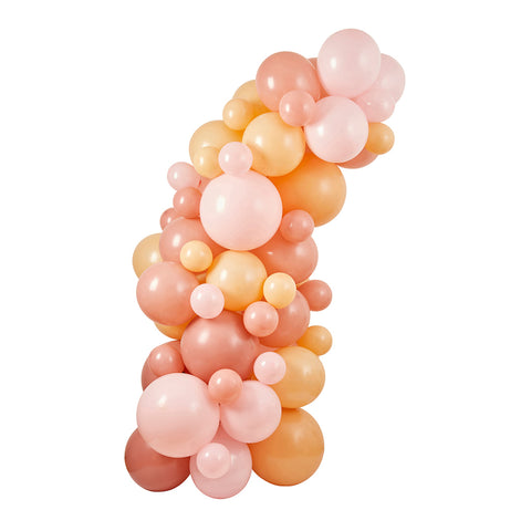 Pink & Nude Balloon Arch 63 Pack